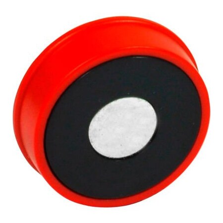 J.W. Winco J.W. Winco Retaining Magnet Assembly Disc-Shaped w/o Thread - .71" Diameter, Plastic 53.1-ND-18-RT